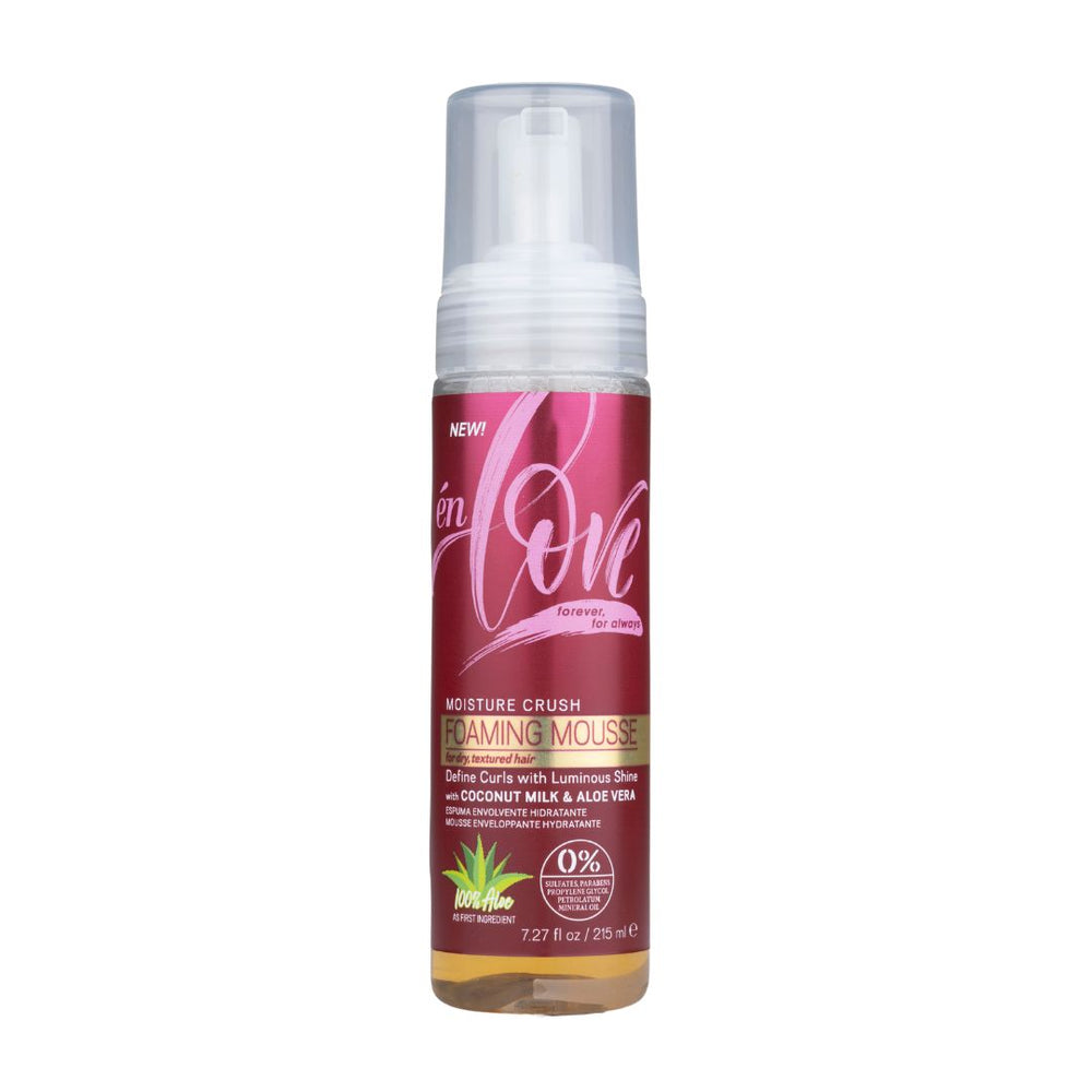 EN LOVE Coconut Milk & Aloe Vera Moisture Crush Foaming Mousse