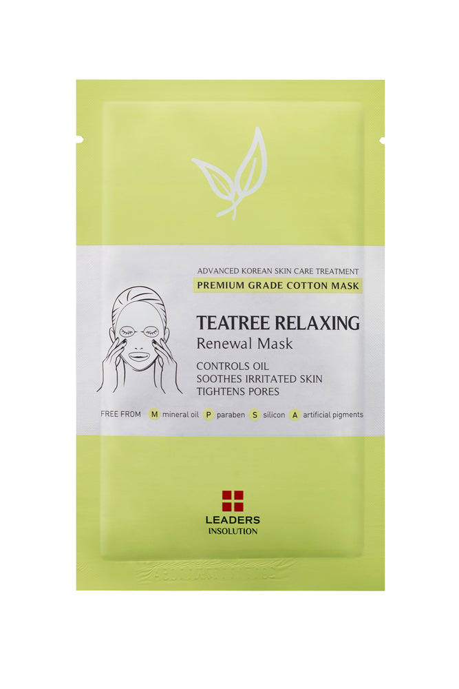 LEADERS Tea Tree Relaxing Skin Renewal Mask