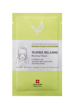 LEADERS Tea Tree Relaxing Skin Renewal Mask